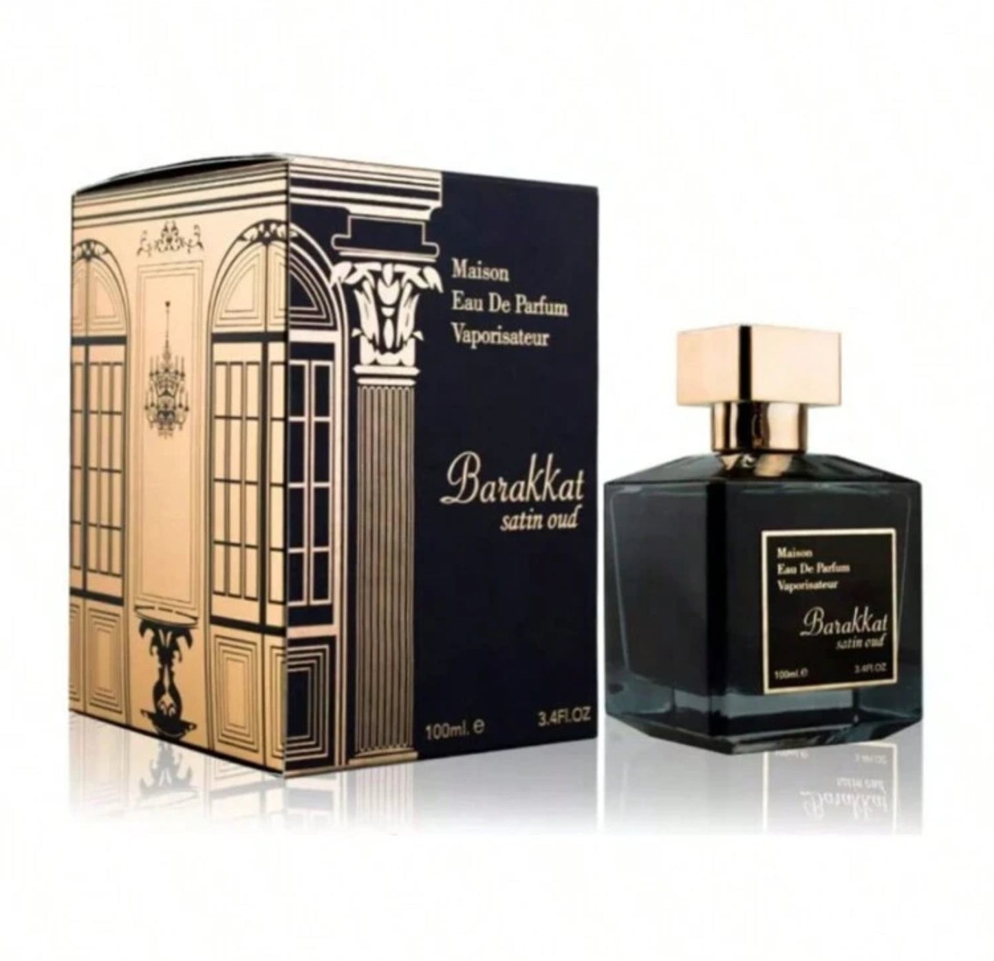 BARAKKAT SATIN OUD - FRAGRANCE WORLD - 100 ML