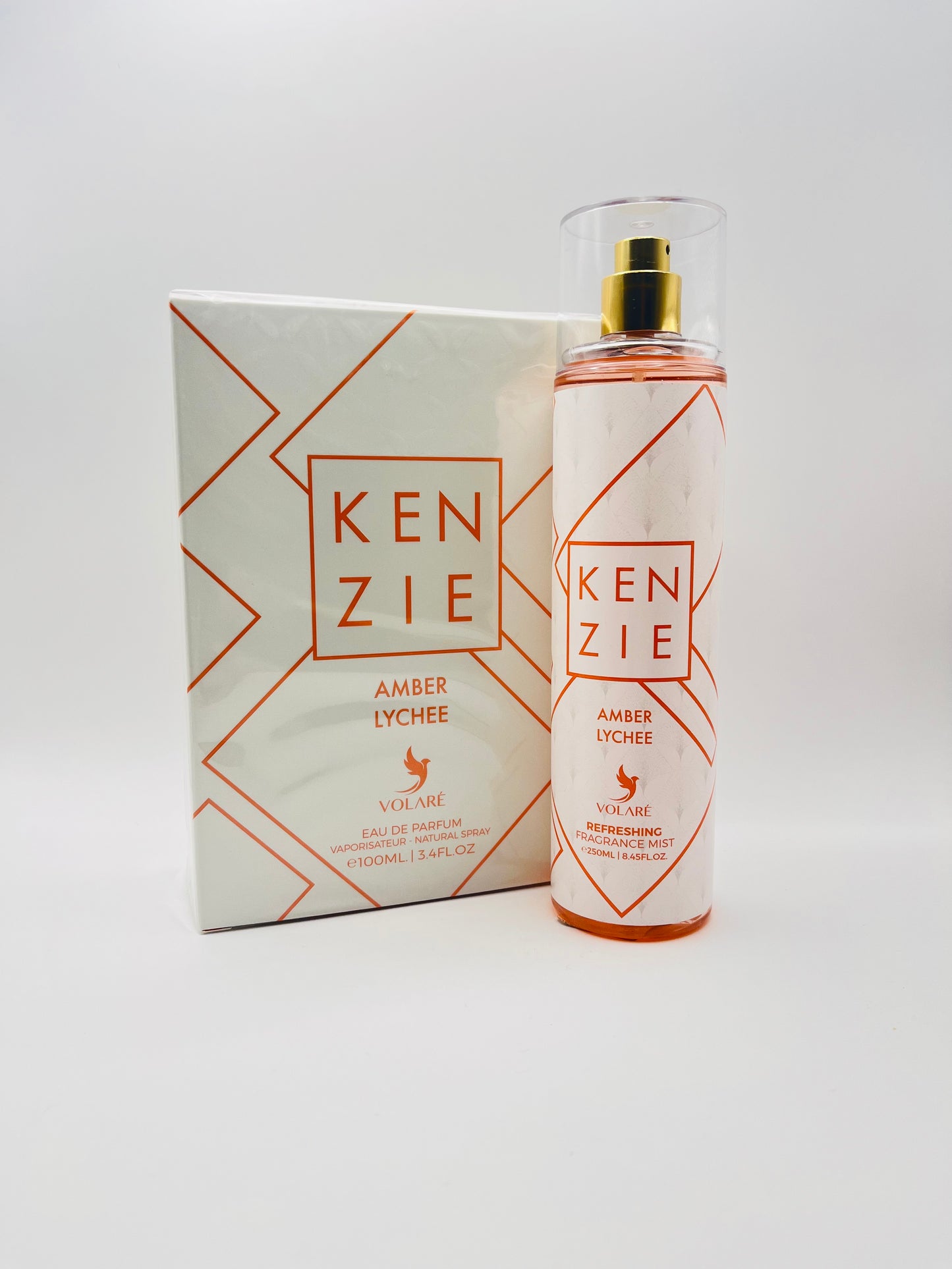 Pack Kenzie Amber Lychee- Parfum et Brume- Volaré- Economique
