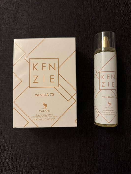 PACK KENZIE VANILLA 70 PARFUM + BRUME - VOLARÉ
