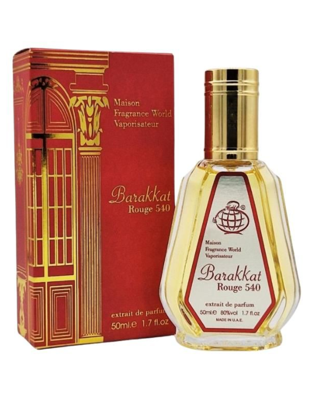 BARRAKAT ROUGE  540 - FRAGRANCE WORLD - 50ML