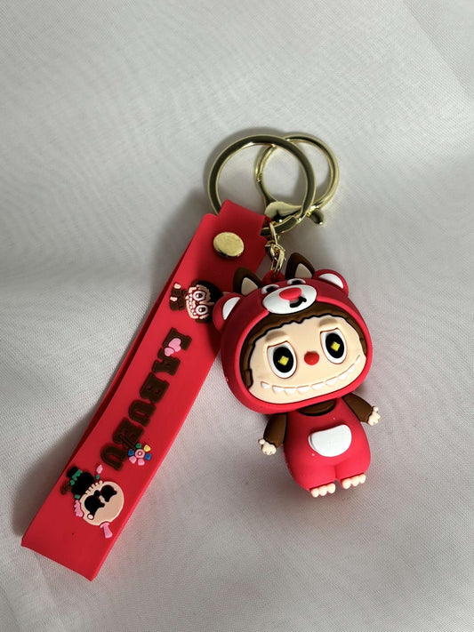 Porte-clés LABUBU rouge