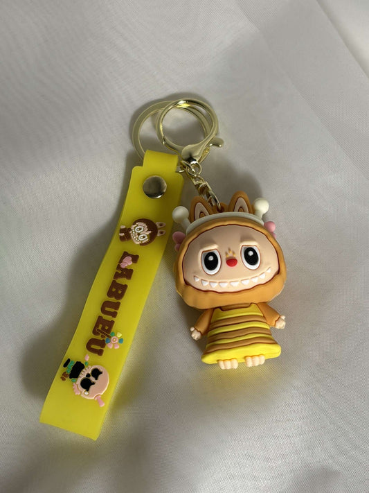 Porte-clés LABUBU jaune