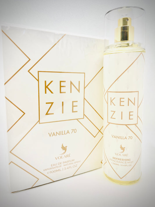 PACK KENZIE VANILLA 70 PARFUM + BRUME - VOLARÉ